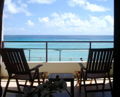 Barbados condo view