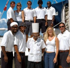 Cool Runnings catamaran crew